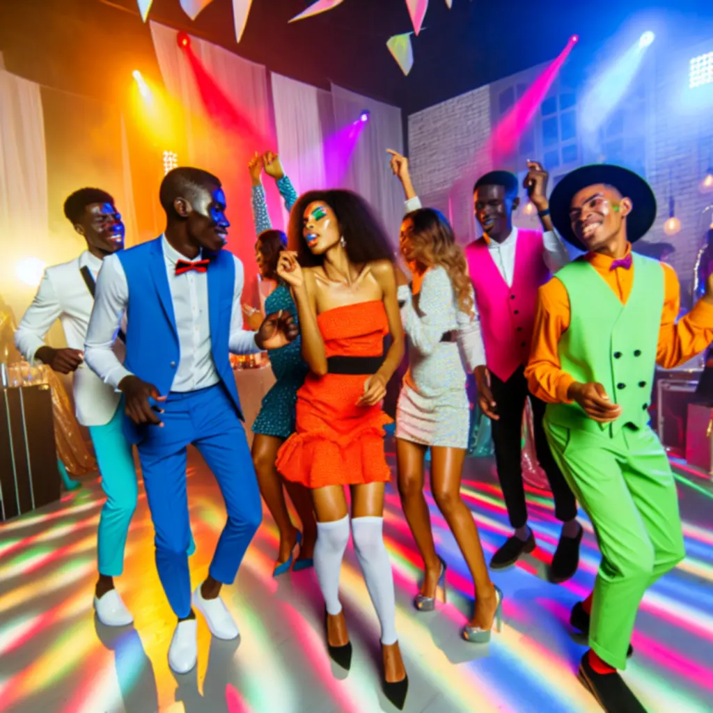 Uczestnicy wieczoru tematycznego Night Vibe Factory bawiący się przy grach i rozmowach